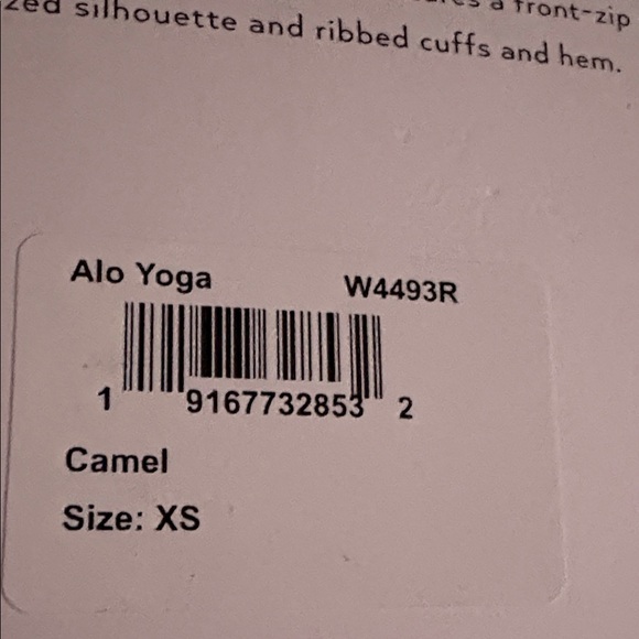 Alo Foxy Camel Sherpa Jacket NWT - Picture 6 of 12